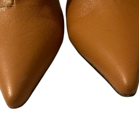 AMINA MUADDI  Leather Flared Heel Boots 35  5 US - Picture 6 of 14